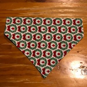 Holiday dog bandana